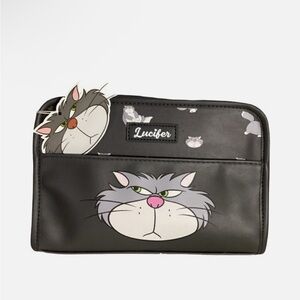 NWT Disney’s Lucifer Large Zippered Travel Bag